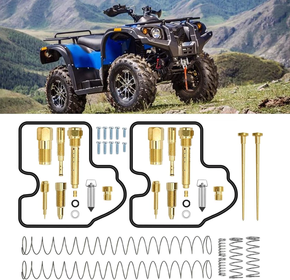 Carburetor Repair Kit  FOR Kawasaki Brute Force 650 KVF650D 4x4 2005 - 2013 - Image 2 of 4