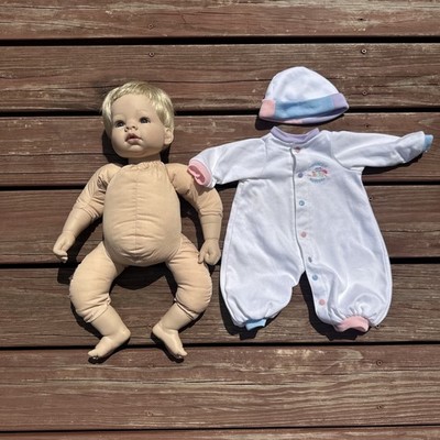 Lee Middleton Dolls by Reva Schick 20'' Blue Eyed Blonde Haired