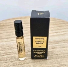 Tobacco Vanille Tom Ford EDP Manufacturer's Spray Vial 2 ml  / .07 fl oz Perfume