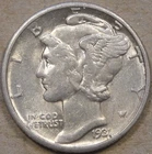 1931-D Mercury Dime AU as Pictured L3