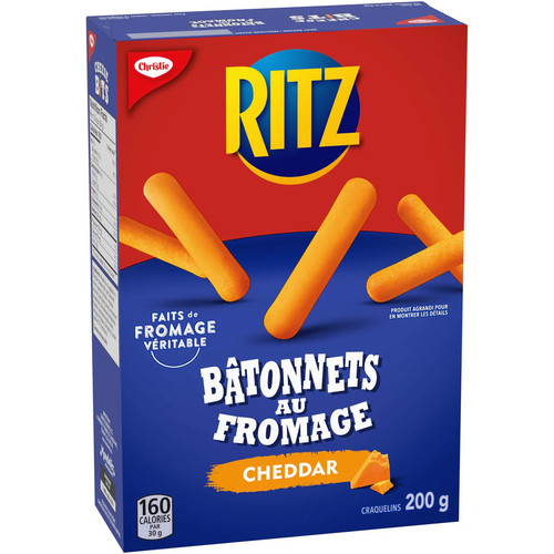 Ritz Cheese Bits Cracker mit Cheddar-Geschmack, 200 g/7 oz - Bild 3 von 5