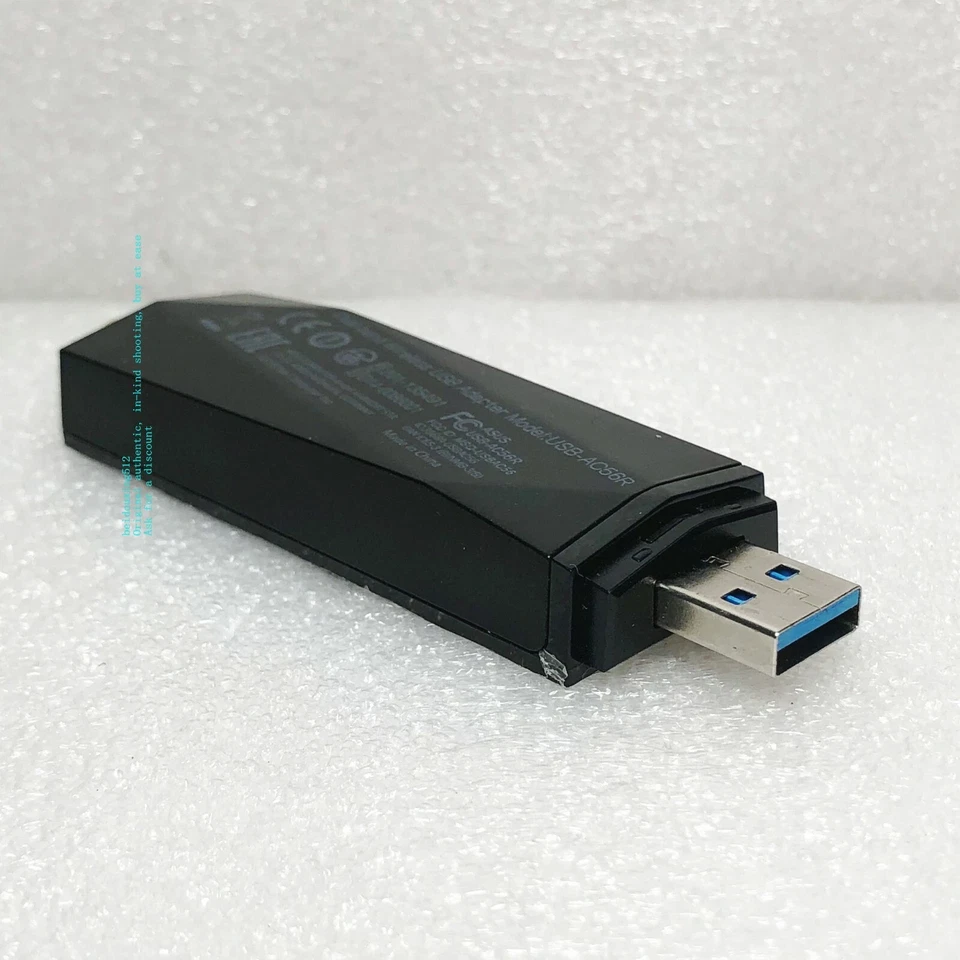 10 peças novo fabricante de equipamento original Asus USB-AC56R AC1300 banda dupla USB 3.0 adaptador WIFI sem fio - Imagem 4 de 4