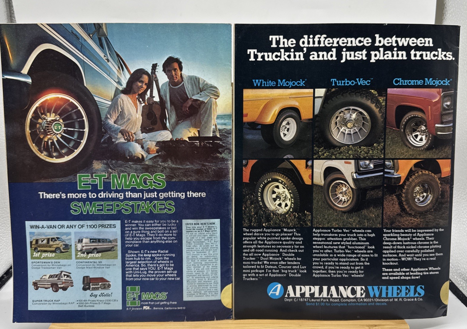 LOT OF 12 COMPLETE YEAR 1977 Vintage Truckin' Magazine Van Custom Bronco Trucks thumbnail 11