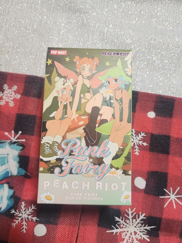 POP MART Peach Riot Punk Fairy Series Figuras Peach Riot Caja Ciega Figura NUEVO Foto 2 de 4