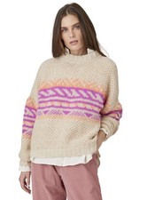 Xirena Dahlia Fiesta Knit Sofia Sweater size M NWT Alpaca Blend