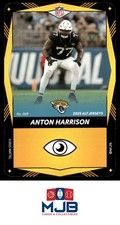 2025 UNO Elite Alt Jerseys Edition Anton Harrison Yellow #069 Jaguars