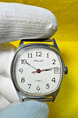 Original classic rare mechanical watch ''Poljot'' (USSR), 1970-1980. 17 jewels
