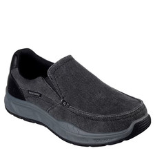 SKECHERS Cohagen Knit Walk Comfort Outdoor Relaxed Fit Sneaker Men's 204849/BLK