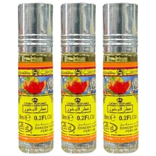 3 Pack Bakhour Al Rehab Roll On 6mL Each Perfume Oil Concentrated