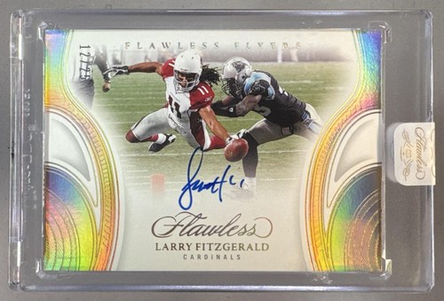 Larry Fitzgerald 2025 Panini Flawless Flyers Auto /25