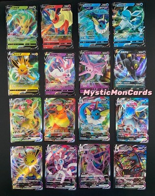 16 Pcs Pokemon Chinese CS4ac RR&RRR Holo Alt Art Sword Shield Eevee NM IN STOCK