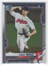 #BDC-111 2021 Bowman Chrome = Tommy Mace Indians