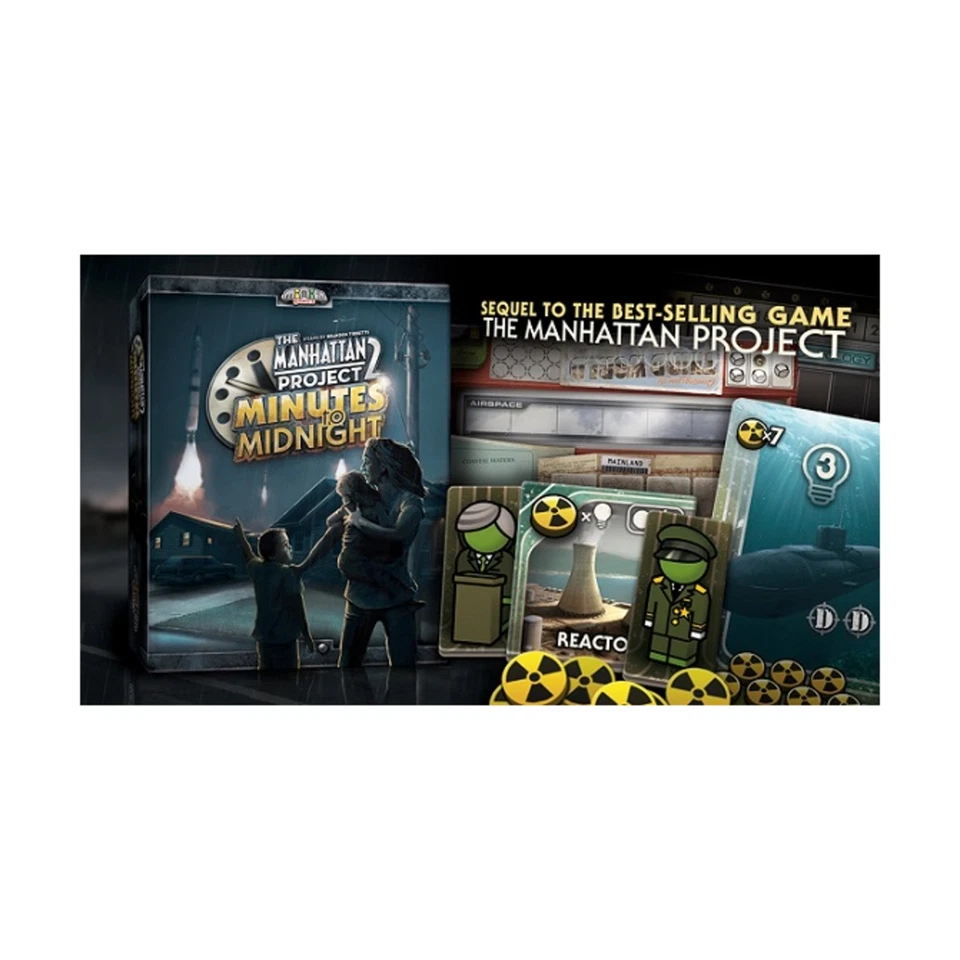 Minion Board Game Manhattan Project 2 - Minutes to Midnight Box NM - Image 2 of 2