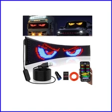 Programmable LED Scrolling Message Sign - Flexible Display for Stores 27x5 in