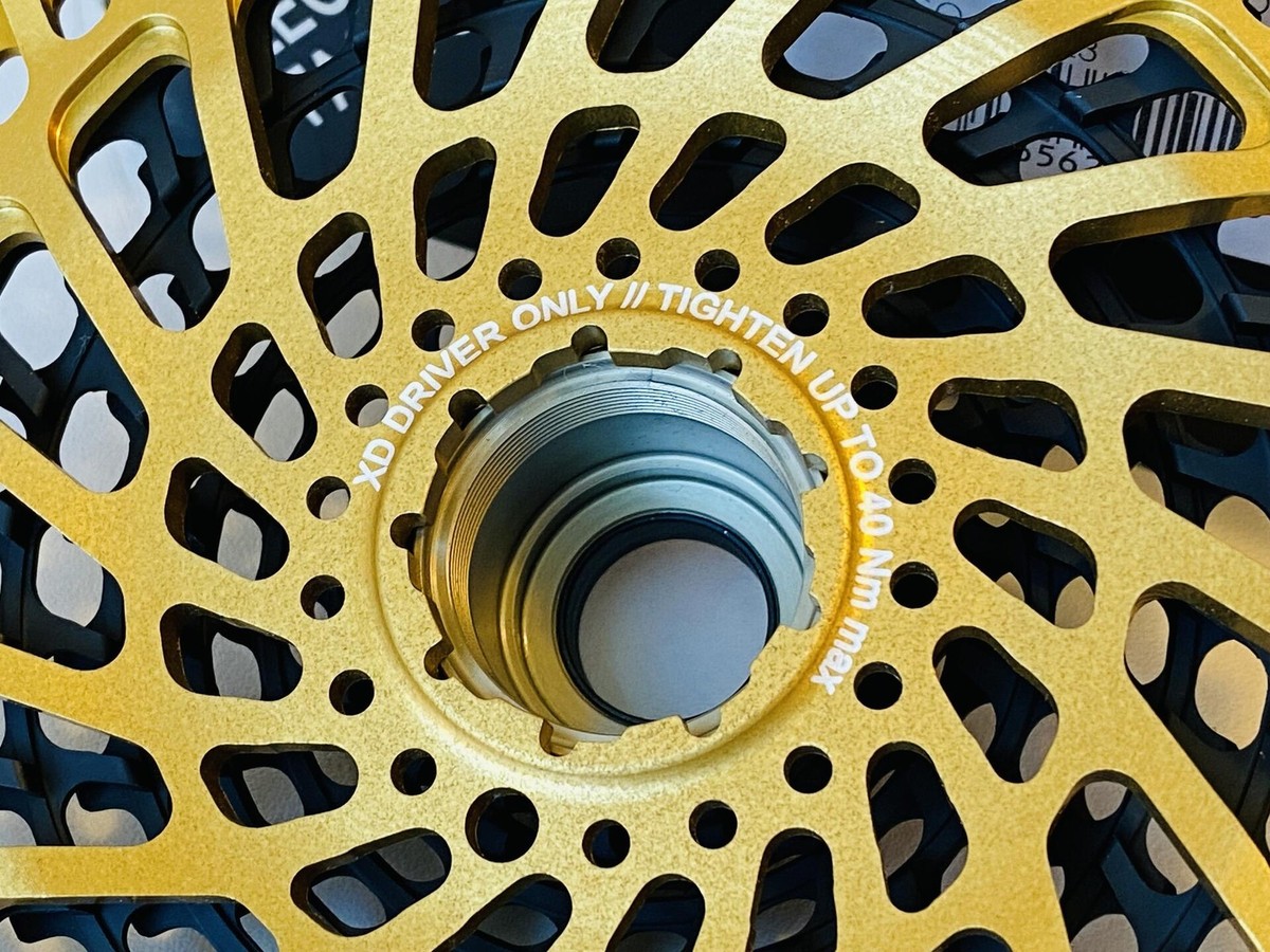 Leonardi General Lee 12-Speed XD Cassette Black/Gold 9-48T New In