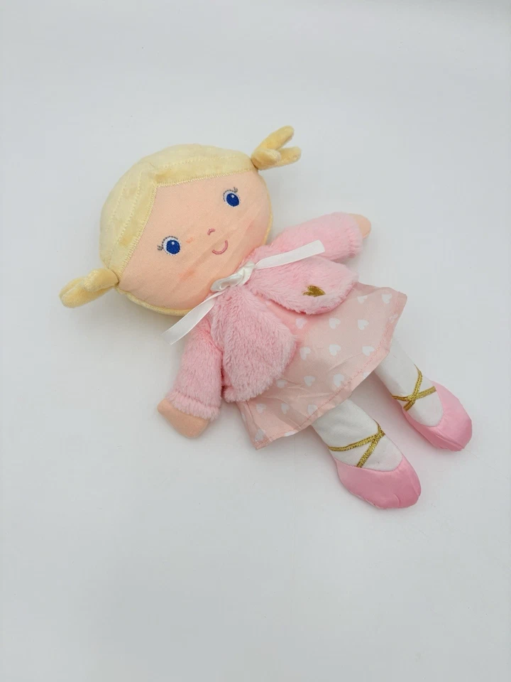 Suéter Lovey de corazón rubio niña rosa peluche muñeca Carly preferida para niños Foto 4 de 4