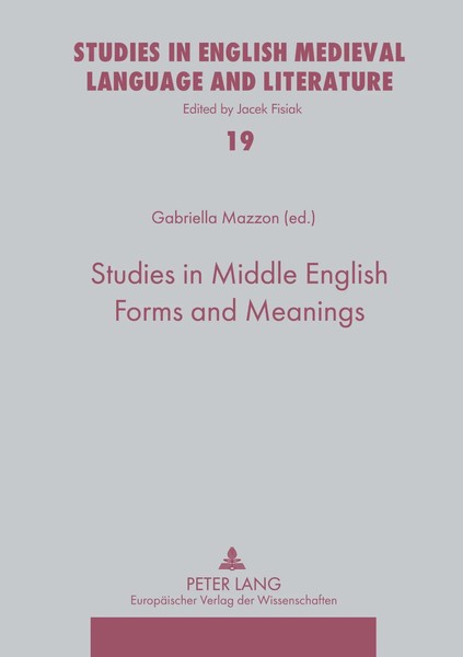 Gabriella Mazzon | Studies in Middle English Forms and Meanings | Taschenbuch-image