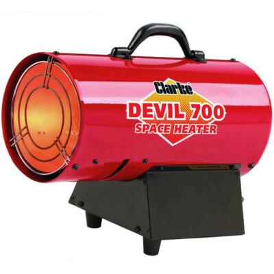 Clarke Devil 700 Propane Fired INDUSTRIAL GARAGE Space