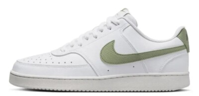 Nike Court Vision Low NN Sneakers Shoes White/Green FD0781-100 Men Size 13 
