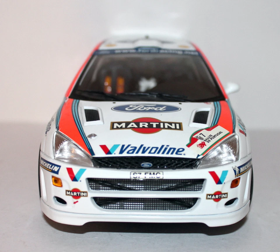 FORD FOCUS MARTINI WRC - PORTUGAL - McRae Grist- Action 1:18 - Immagine 4 di 4