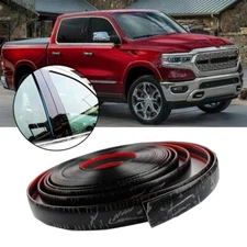 Universal Black Car Molding Trim Door Side Bumper Tailgate Protector Strip 