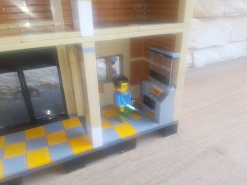 Lego Bahnhof Station Eisenbahn Train Eigenbau - Zdjęcie 10 z 14