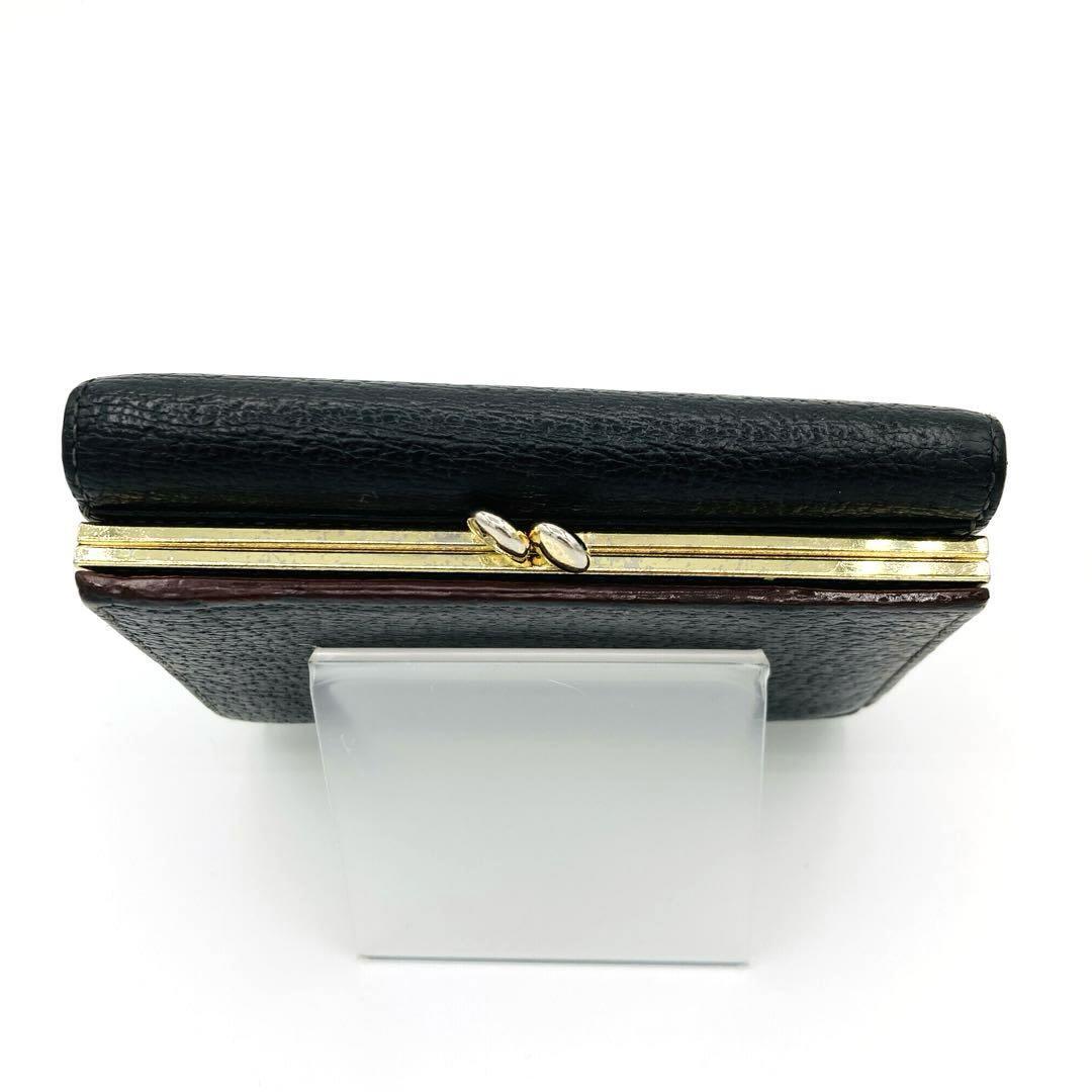 VIVIENNE WESTWOOD Women's Golden Orb Trifold Clasp Wallet Black
