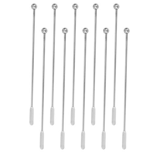 10 Pcs Stirring Rod Mixing Spoons for Drinks Cocktail Supply Baby