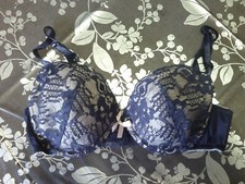 ann summers blue underwired bra uk 34B usa 34B euro 75B  france 90B
