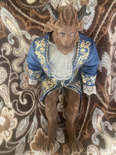Hasbro Disney Beauty & the Beast Grand Romance Flocked Beast Doll (2016) - Picture 2 of 10