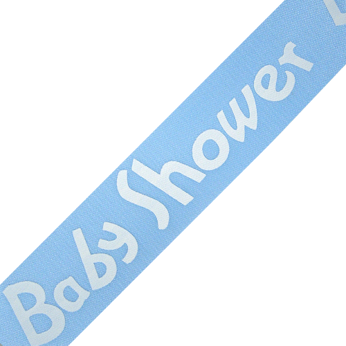 Impresión de baby shower en cinta de satén Favor regalo envoltura cinta carrete 5/8" X 25 yardas - Imagen 8 de 12