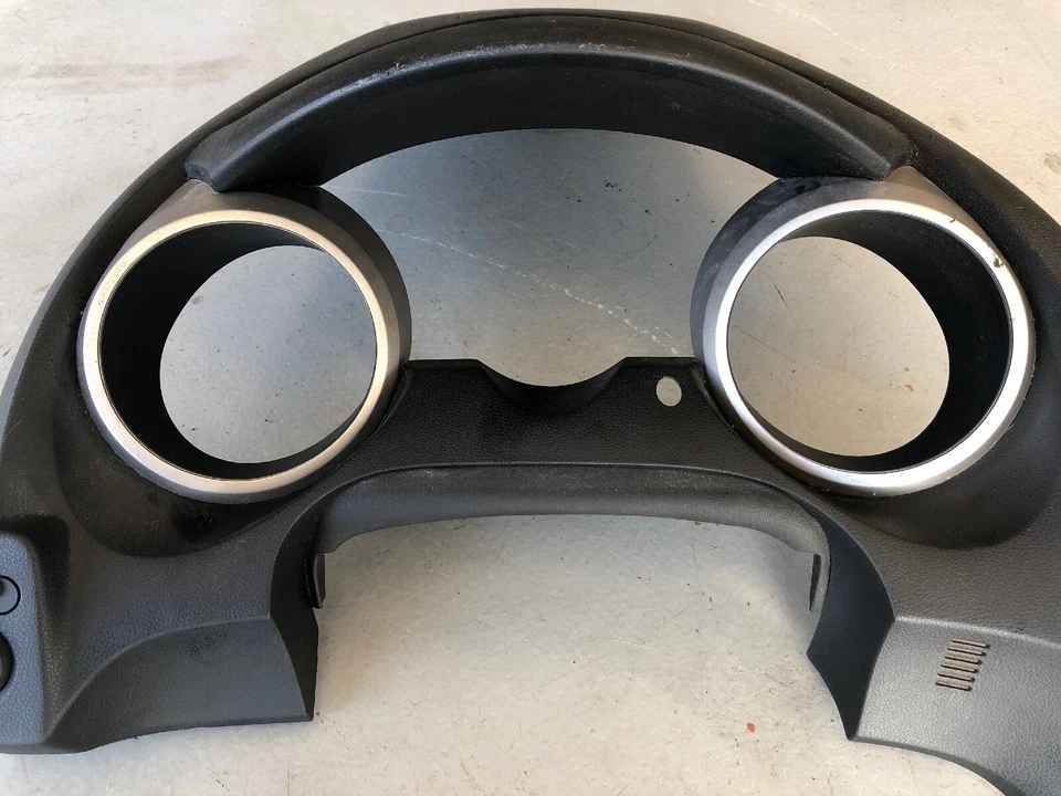 Cubierta del panel de embellecimiento del tablero del velocímetro Honda Fit 2009-2011 77200TF0G020 OEM Foto 4 de 4