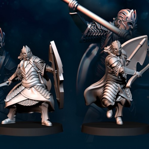 6x High Elf King's Guard - Bild 4 von 4