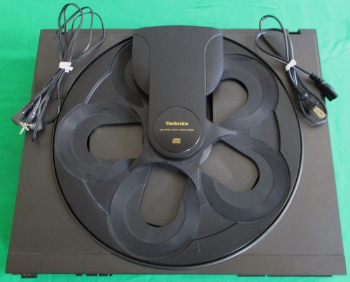Technics Reproductor de Discos Compactos Carga Superior 5 Cambiador de CD SL-PC503 Probado Funciona Limpio
