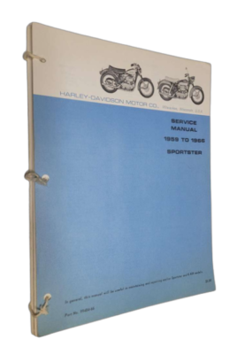 Harley-Davidson Service Manual Sportster 1959 - 1966 Part no