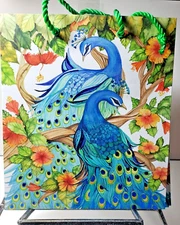 Peacock Gift bag set of 4, Creative Papers by C R Gibson