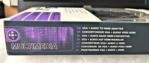 VELLEMAN Convertisseur VGA + Audio vers HDMI Converti VGA/Audio en 1 signal TMDS - Photo 7/8