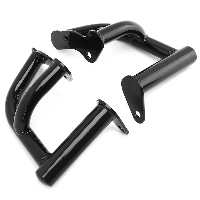 Harvards Chrome Black Steel Engine Guard Crash Bar For Yamaha VMAX1200 1984-2007