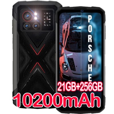 HOTWAV Cyber X Pro Outdoor Smartphone 24GB+256GB 10200mAh Handy ohne Vertrag NFC