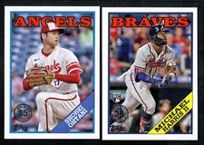 2023 Topps Series 1 1988 Topps Inserts #T88 1-100 Finish Your Set, U Pick