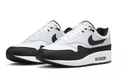 Nike Air Max 1 ホワイト/ブラック Nike Air Max 1 Panda White Black Silver ALL SIZES DZ2628-102 Men's