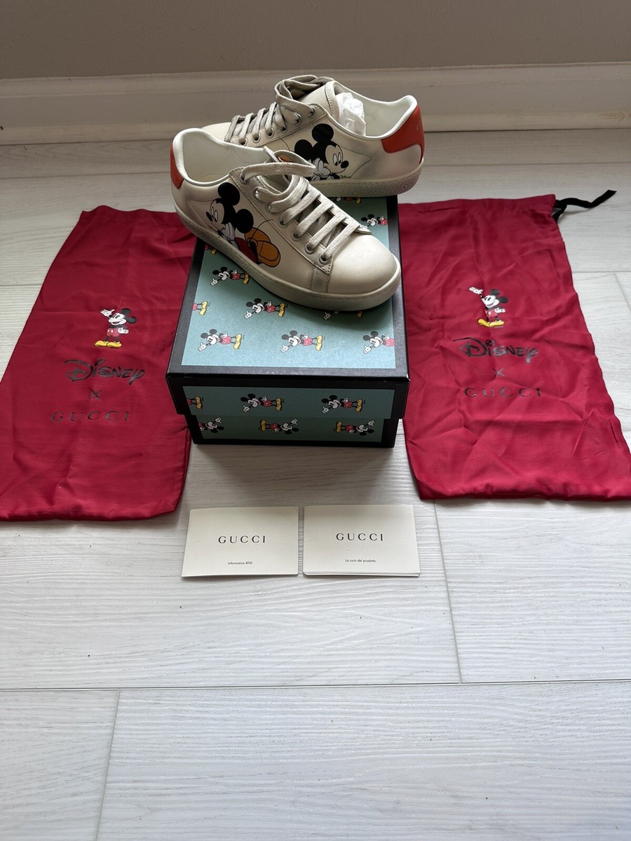 gucci disney mickey コラボスニーカー GUCCI×DISNEY/グッチ×ディズニー】 ディズニーコラボスニーカー