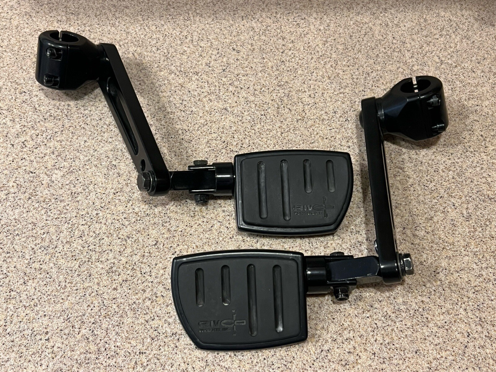 Honda Goldwing 1800 1” Crash Bar Highway Pegs Mounts Valkyrie F6B Black