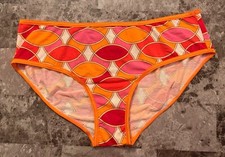 NWT VICTORIA'S SECRET RETRO MOD GEOMETRIC VINTAGE RARE HIPHUGGER PANTIES READ 