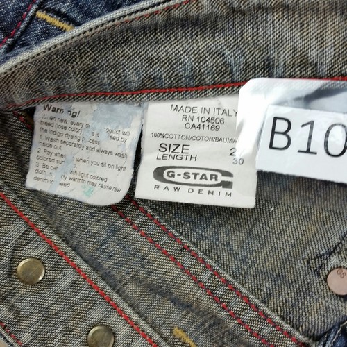 G-Star Raw 3001 Tomboy Radar Low Rise Women's Blue Denim Jeans Size 27 (B10) - Bild 11 von 12