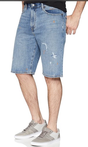 569 Loose Straight Fit Jean Shorts Size 