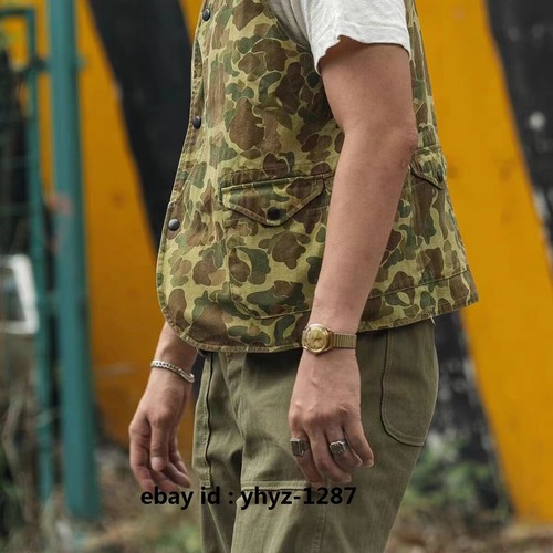 Frog Skin Camouflage Assault Vest Buckle Military Game Pocket Hunting Vest New - Picture 3 of 8