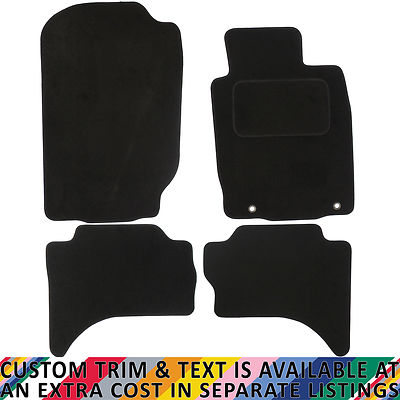 Mitsubishi L200 2015+ MK 5 Fully Tailored 4 Piece Car Mat Set with 2 Ring Clips