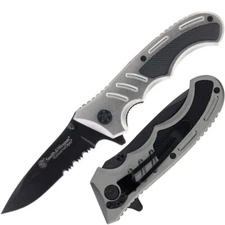 Smith & Wesson Extreme Folding Knife 3.13" 7Cr17MoV Steel Blade Aluminum Handle