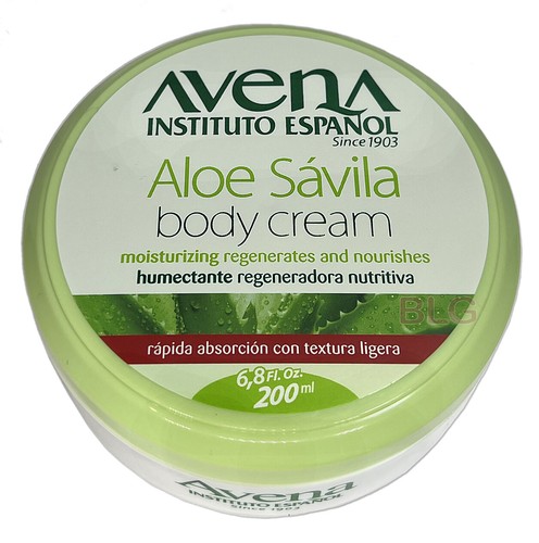 AVENA Instituto Español Moisturizing ALOE VERA Cream Body Skin Lotion 6.8 oz New - Picture 3 of 6